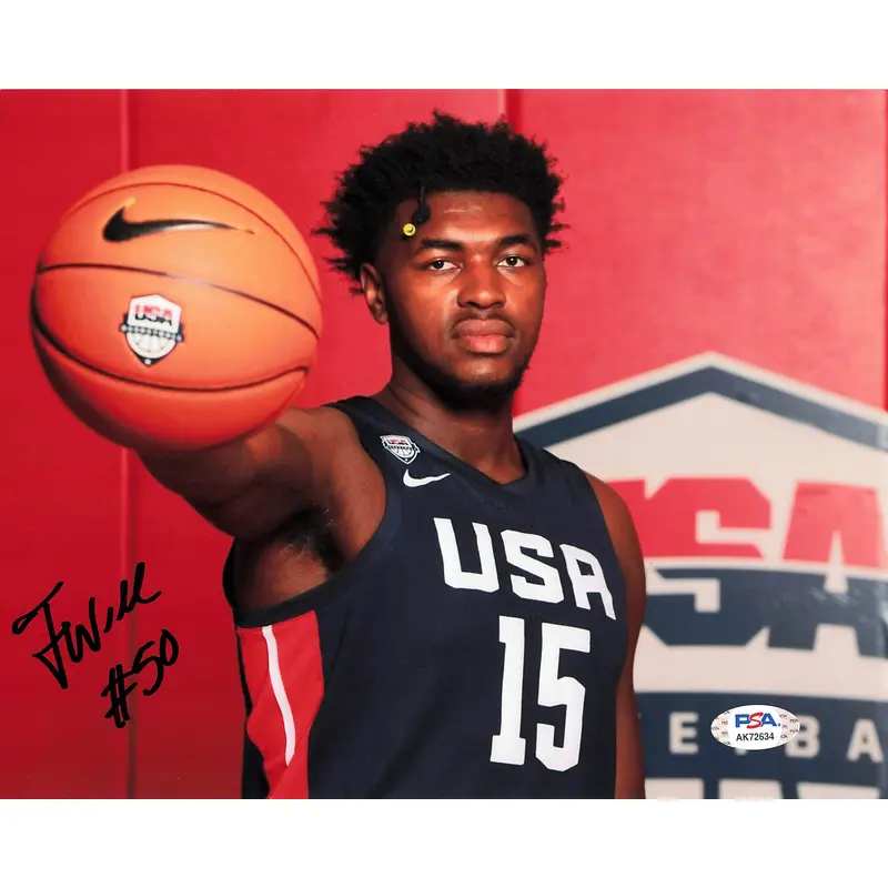 TREVION WILLIAMS signed 8x10 photo PSA/DNA USA Basketball Autographed