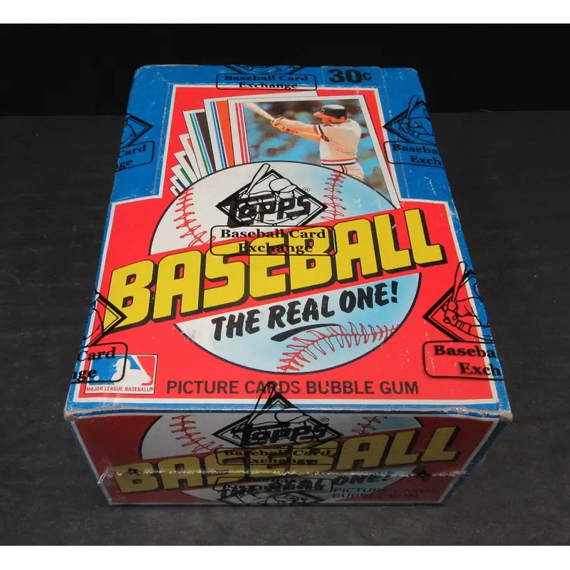 1982 Topps Baseball Unopened Wax Box