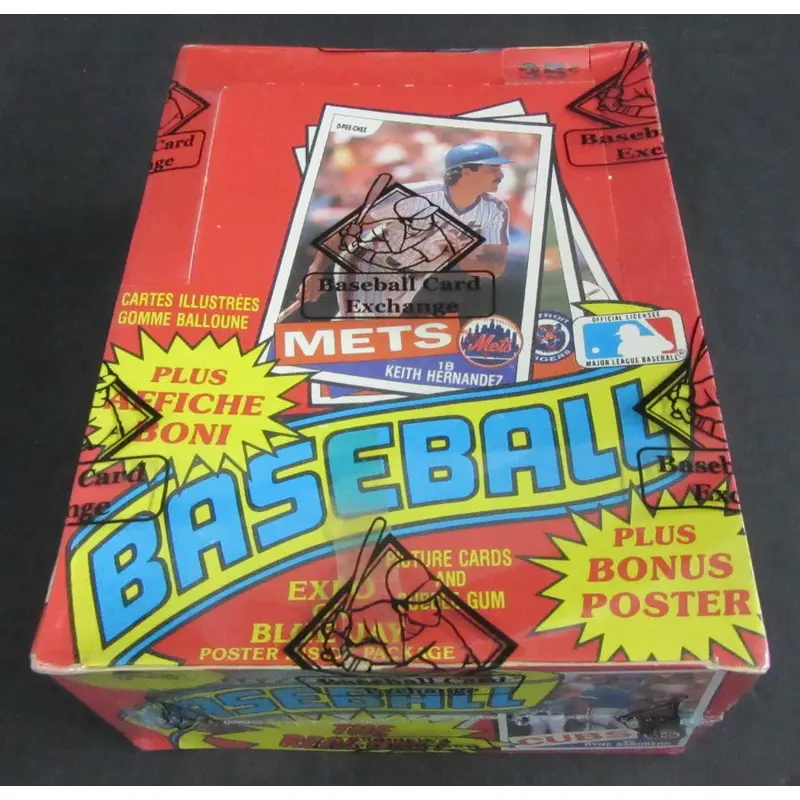 1985 OPC O-Pee-Chee Baseball Unopened Wax Box (Tape) (BBCE)
