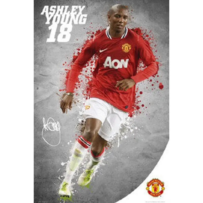 Ashley Young "Superstar" Action Poster - GB Eye (UK), 2011