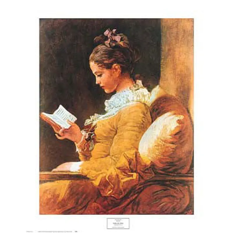Young Girl Reading (1776) by Jean-Honore Fragonard - NYGS