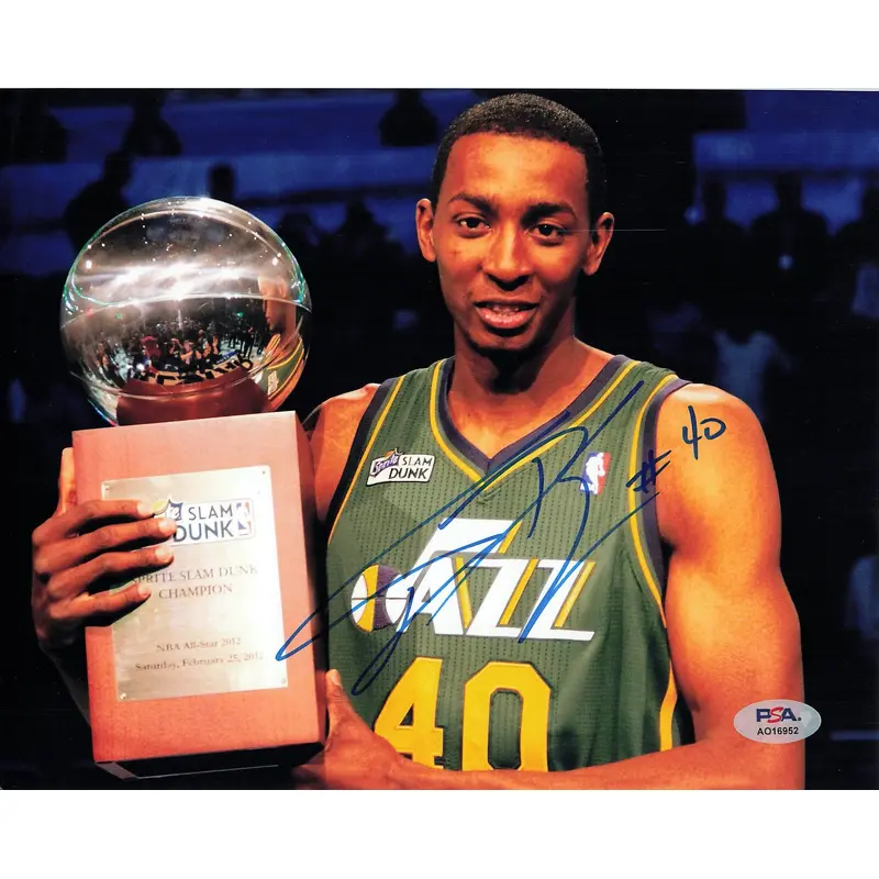Jeremy Evans signed 8x10 photo PSA/DNA Utah Jazz Autographed