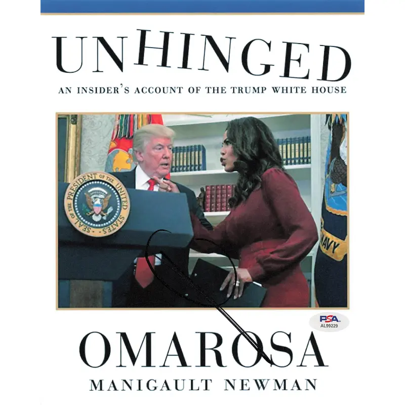 OMAROSA MANIGAULT signed 8x10 Photo PSA/DNA Autographed Politics