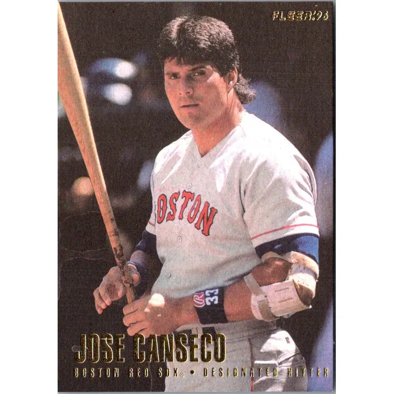 1996 Fleer Jose Canseco #24