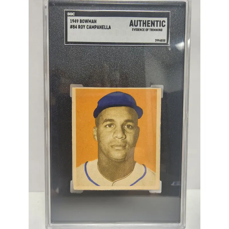 Roy Campanella 1949 Bowman #84 SGC Authentic
