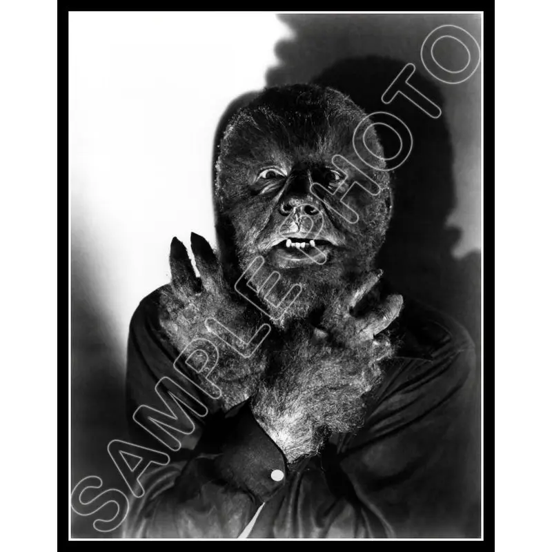 1948 Lon Chaney Jr 8X10 Photo - Abbott Costello Meet Frankenstein Wolf Man - 3155