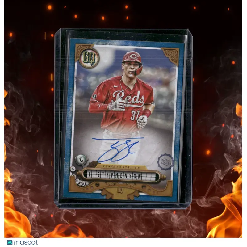 2022 Topps Gypsy Queen Tyler Stephenson Blue Auto 023/150 #GQA-TS