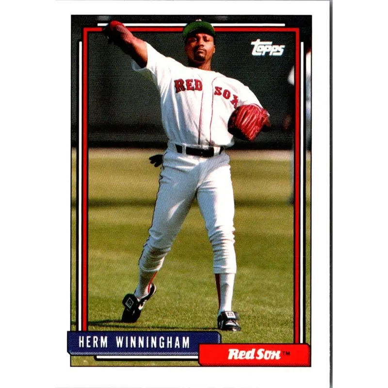 1992 Topps Traded Herm Winningham #131T