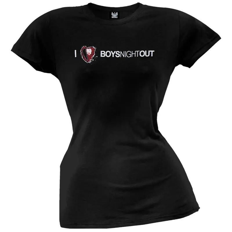 Boys Night Out - I Heart BNO Juniors T-Shirt