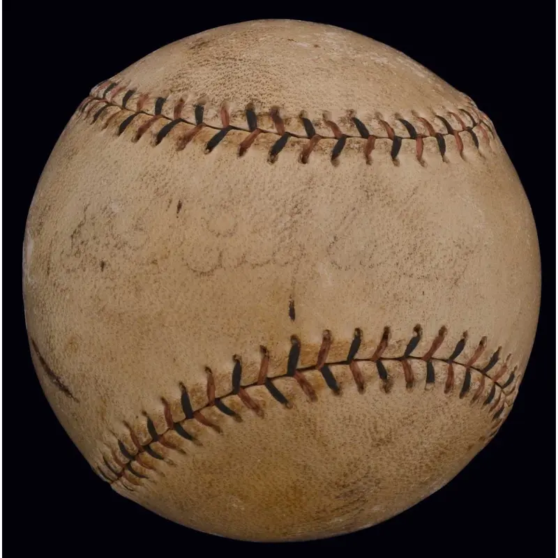 Extraordinary Hazen Kiki Cuyler Single Signed Autographed Baseball PSA DNA COA
