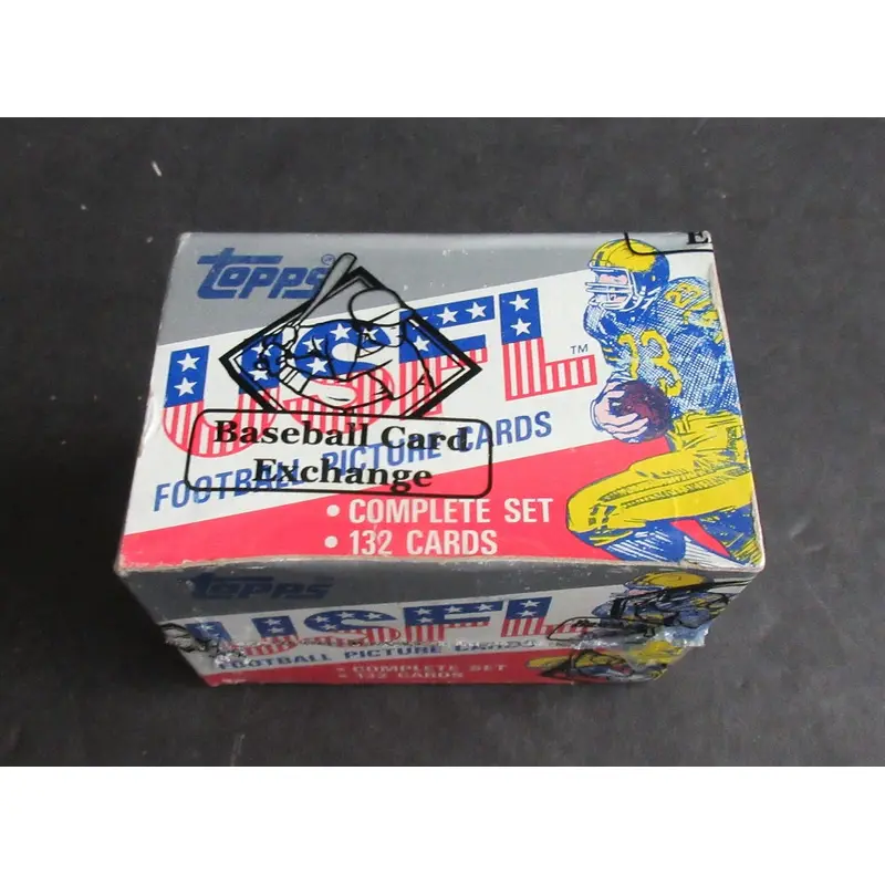 1985 Topps USFL Football Factory Set (Tape Intact) (BBCE)