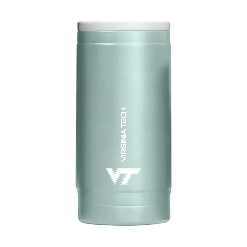 Virginia Tech  Vertical Powder Coat Slim Can Coolie