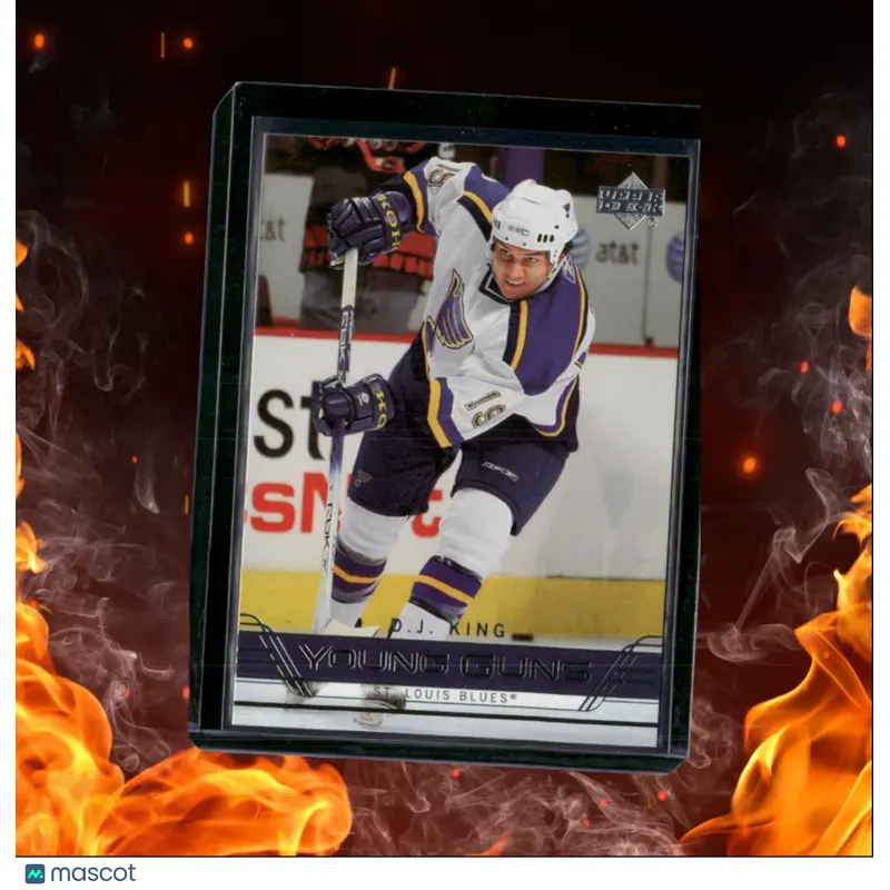 2006-07 Upper Deck D.J. King Young Guns Rookie #243