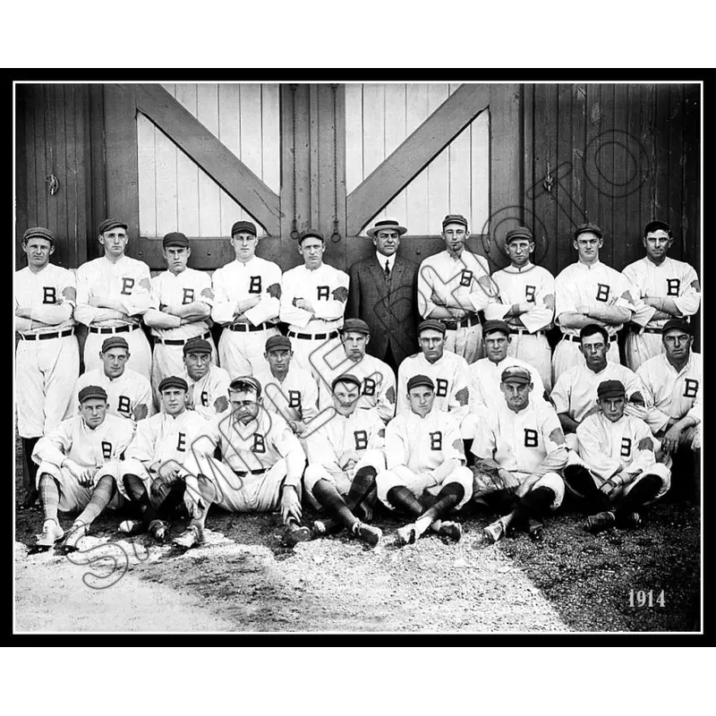 1914 Boston Braves 8X10 Photo - Maranville Evers - 1190