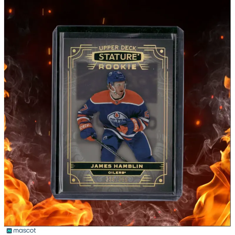 2022-23 Upper Deck Stature James Hamblin Rookie 338/399 #165