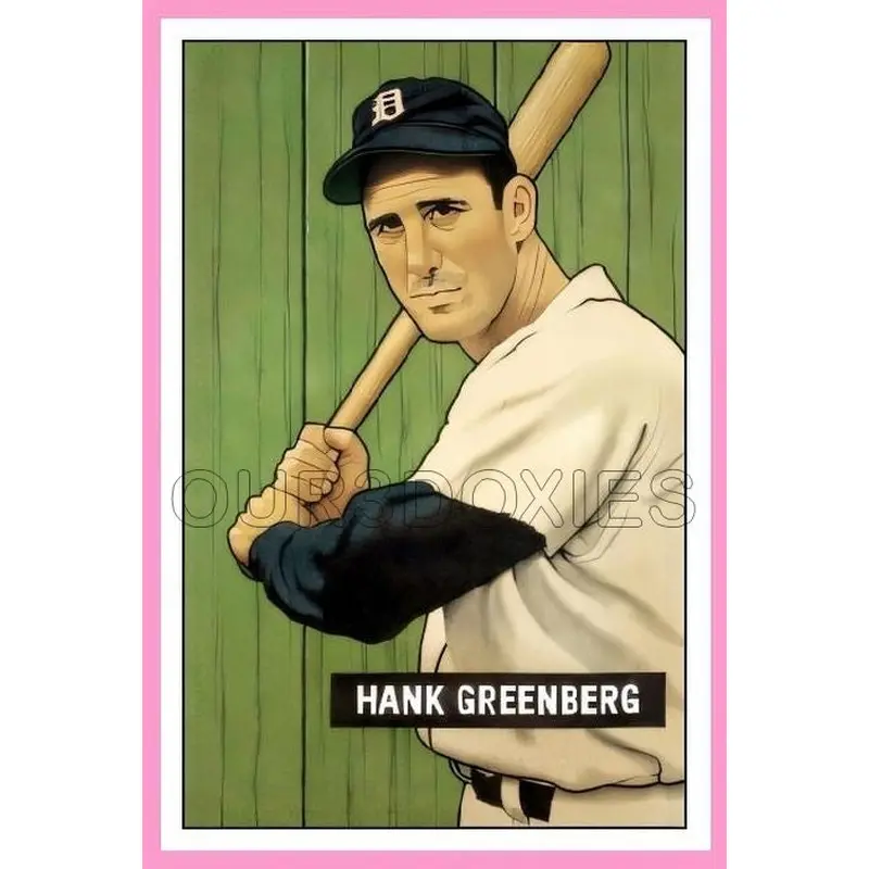 Hank Greenberg 1951 Bowman Custom Card - 4020
