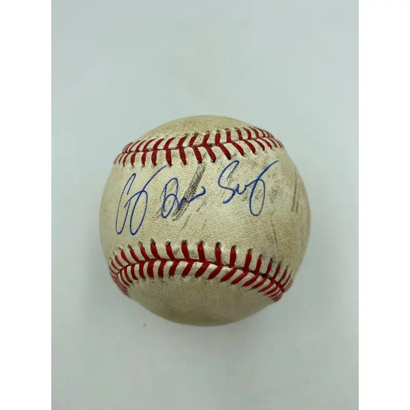Corey Seager Full Name Signed Game Used Major League Baseball PSA DNA COA