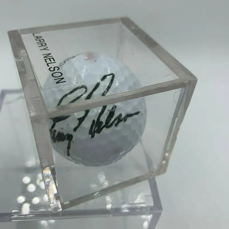 Larry Nelson Signed Autographed Golf Ball PGA With JSA COA