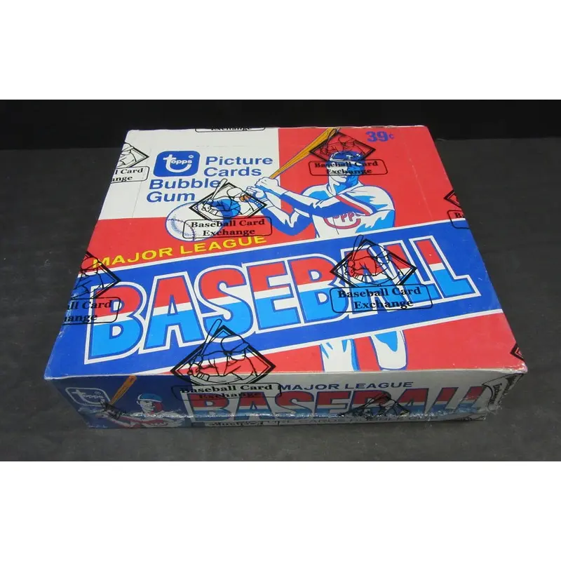 1980 Topps Baseball Unopened Cello Box (Authenticate)
