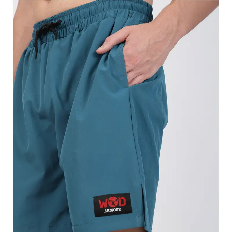 Men's AirLite PolyWoven Shorts (Blue)Wod Armour | Kibi Sports
