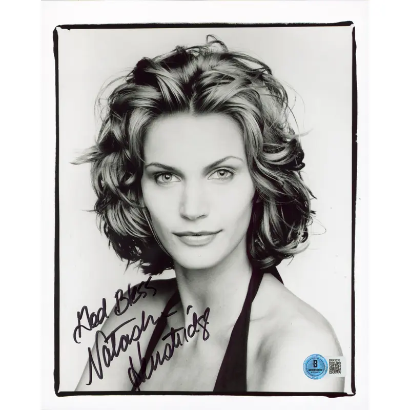 Natasha Henstridge Species "God Bless" Authentic Signed 8x10 Photo BAS #BR43833
