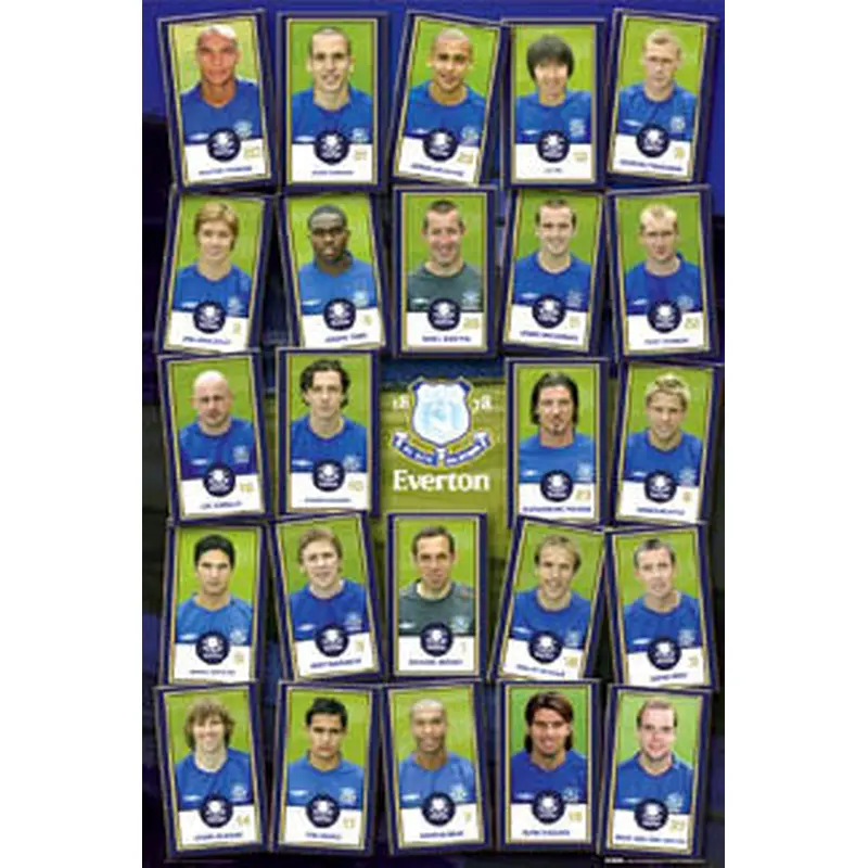 Everton FC "Super 24" (2005/06) - GB Posters