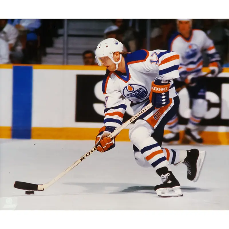 Jari Kurri "Oilers Classic" (1988) Edmonton Oilers Premium Poster Print - Photofile Inc.