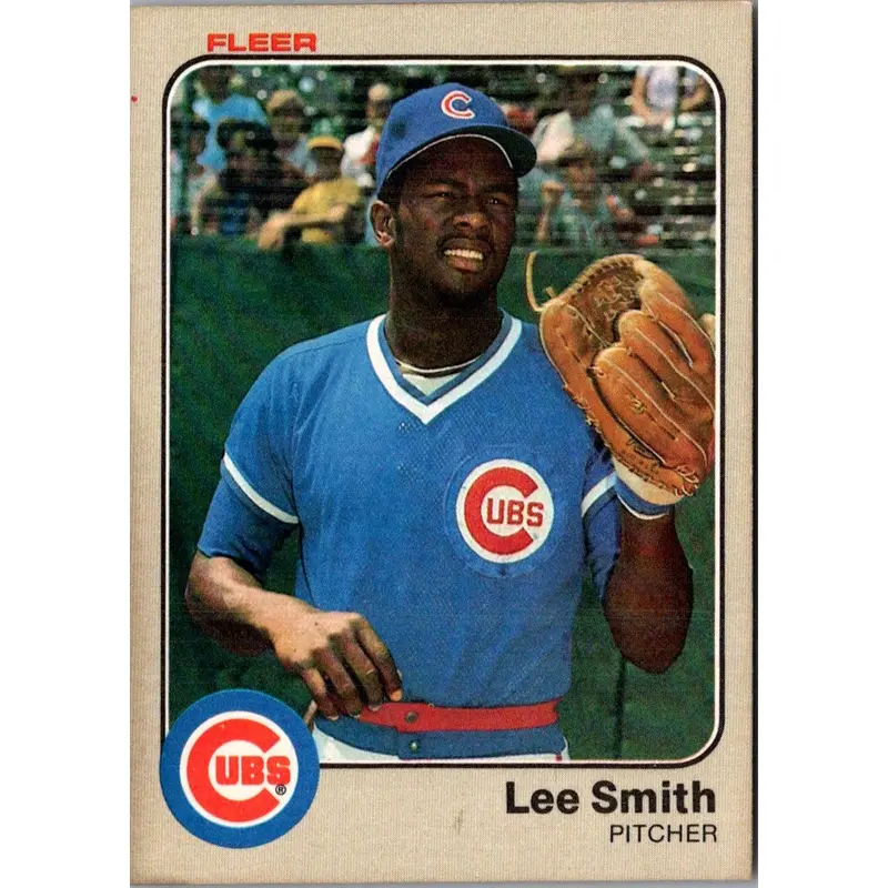 1983 Fleer Lee Smith #508