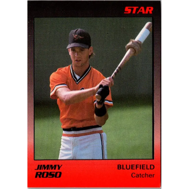1989 Star Bluefield Orioles Jimmy Roso #17