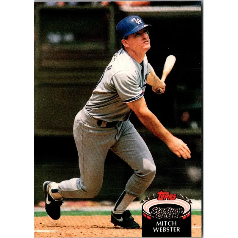 1992 Stadium Club Mitch Webster #403