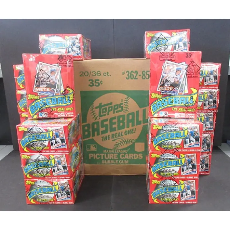 1985 Topps Baseball Wax Case (20 Box) (BBCE)