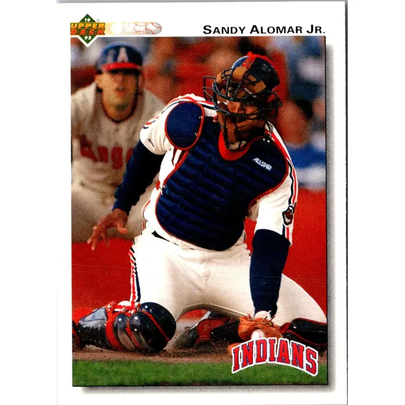 1992 Upper Deck Gold Hologram Sandy Alomar Jr. #156