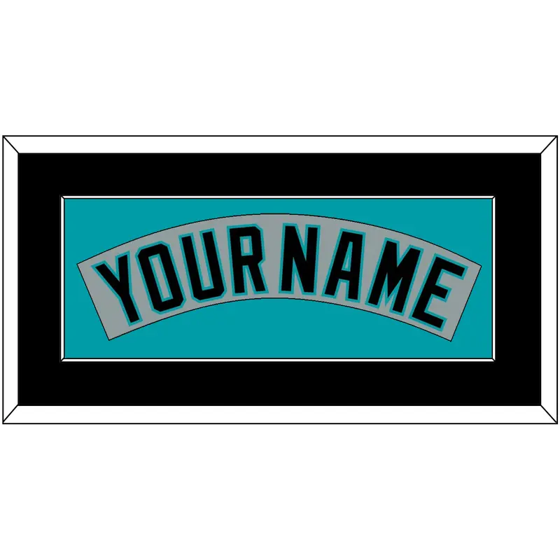 Florida Nameplate - Road Gray (1993-2001) - Single Mat 3