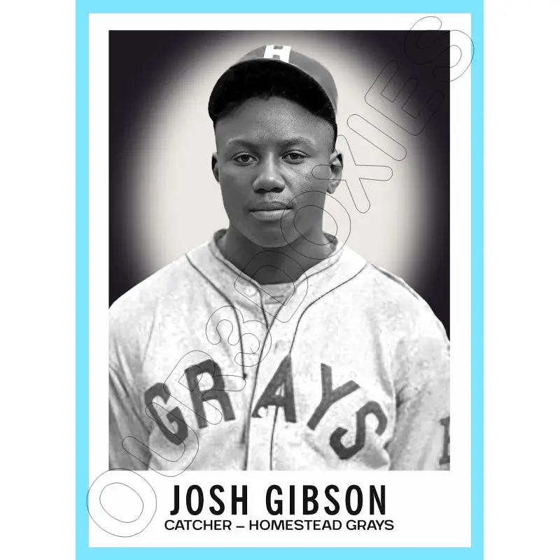 Josh Gibson 1960 Leaf Custom Card - 4421
