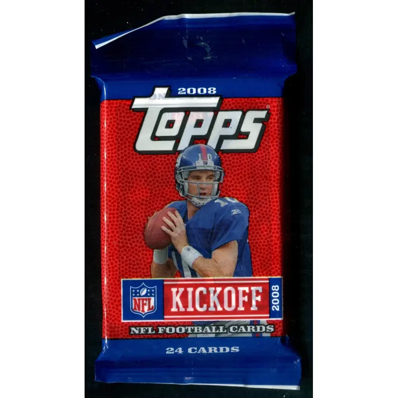 2008 Topps Kickoff Football Unopened Jumbo Pack (24)