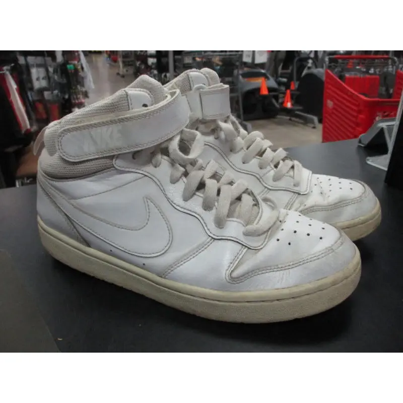Used Nike White Basketball Shoes