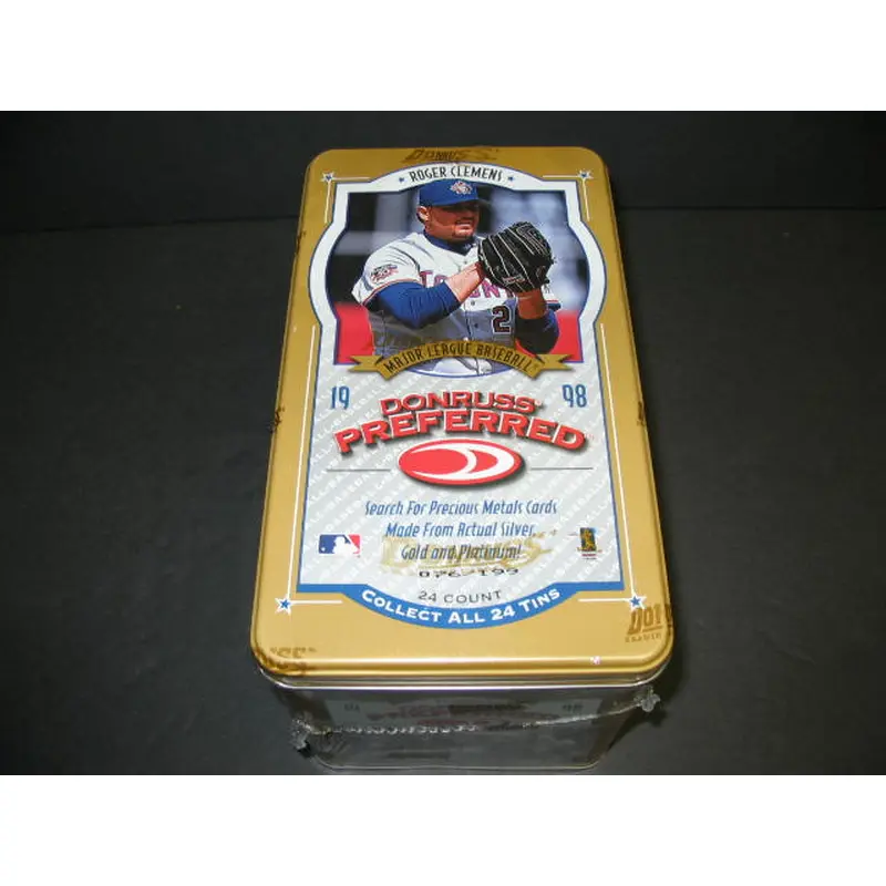 1998 Donruss Preferred Baseball Tin Box (Hobby)