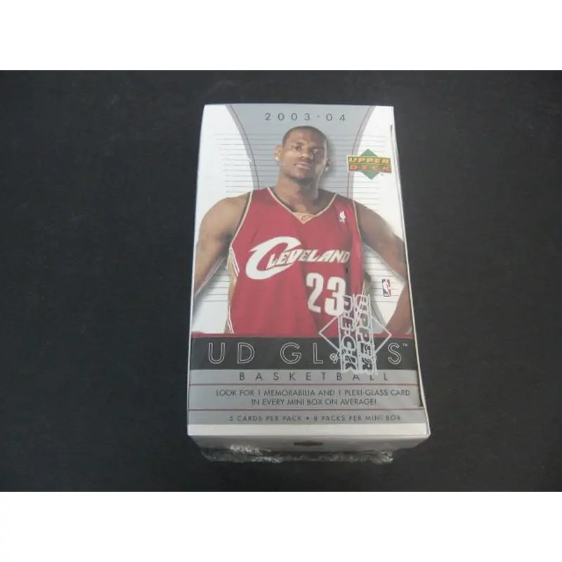 2003/04 Upper Deck Glass Basketball Mini Box