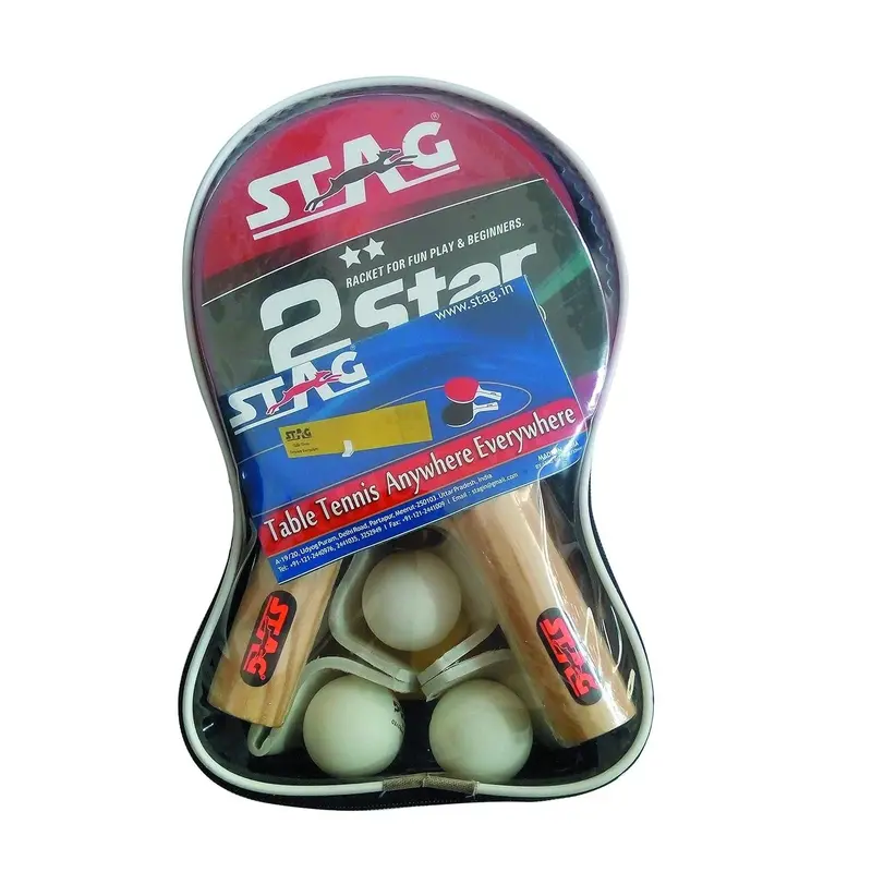 STAG GLOBAL 2 Star Anywhere Everywhere Table Tennis Playset | Kibi Sports