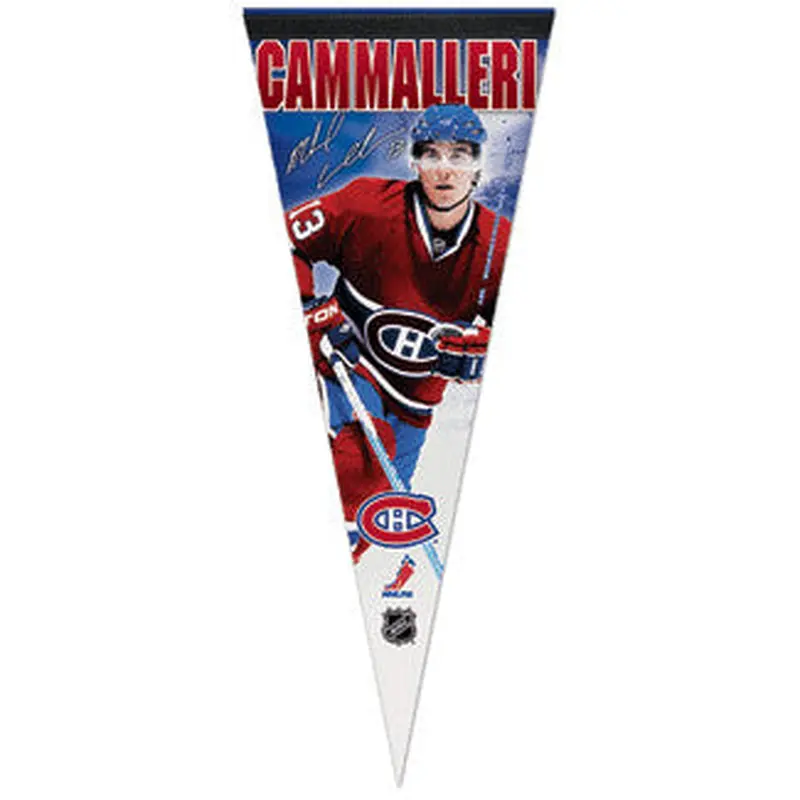 Mike Cammalleri "Signature" Premium Felt Pennant L.E. /2,009