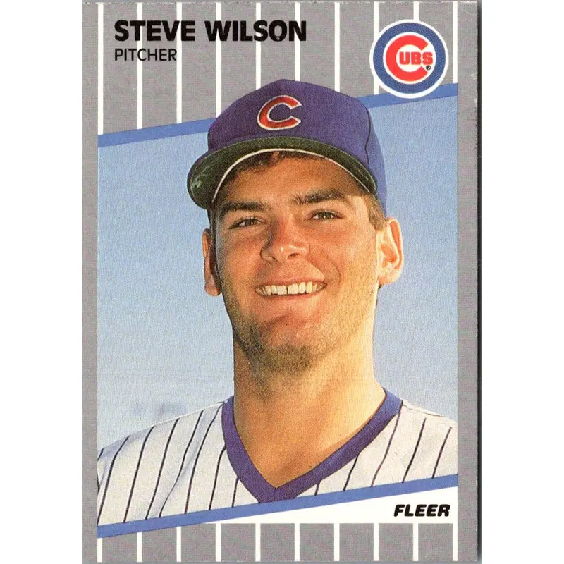 1989 Fleer Update Steve Wilson #U-82