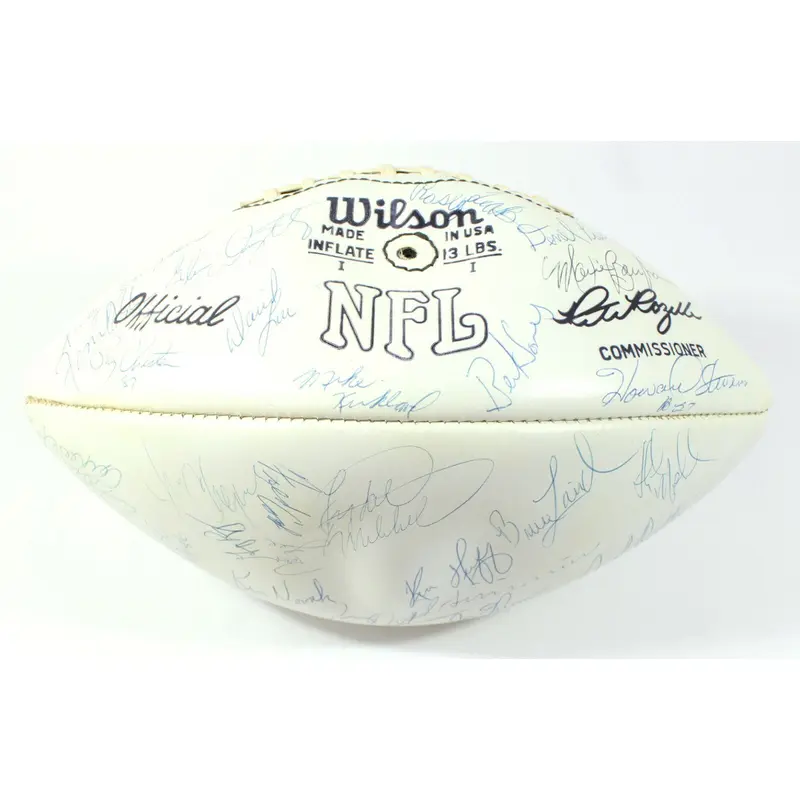 1976 Baltimore Colts Team-Signed Football 42 Signatures JSA COA