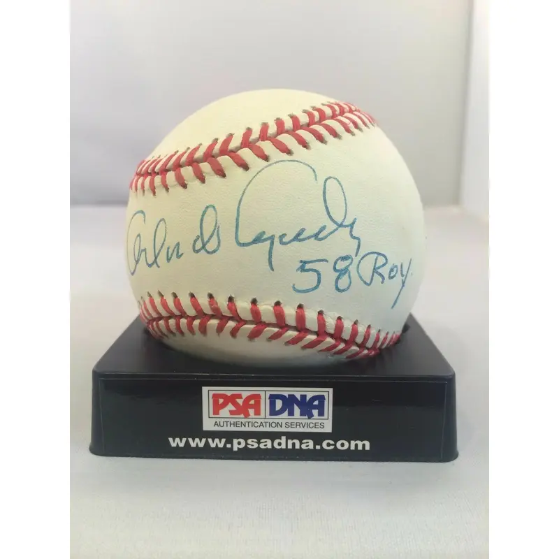 Orlando Cepada "58 ROY" Signed Autographed National League Baseball PSA DNA COA