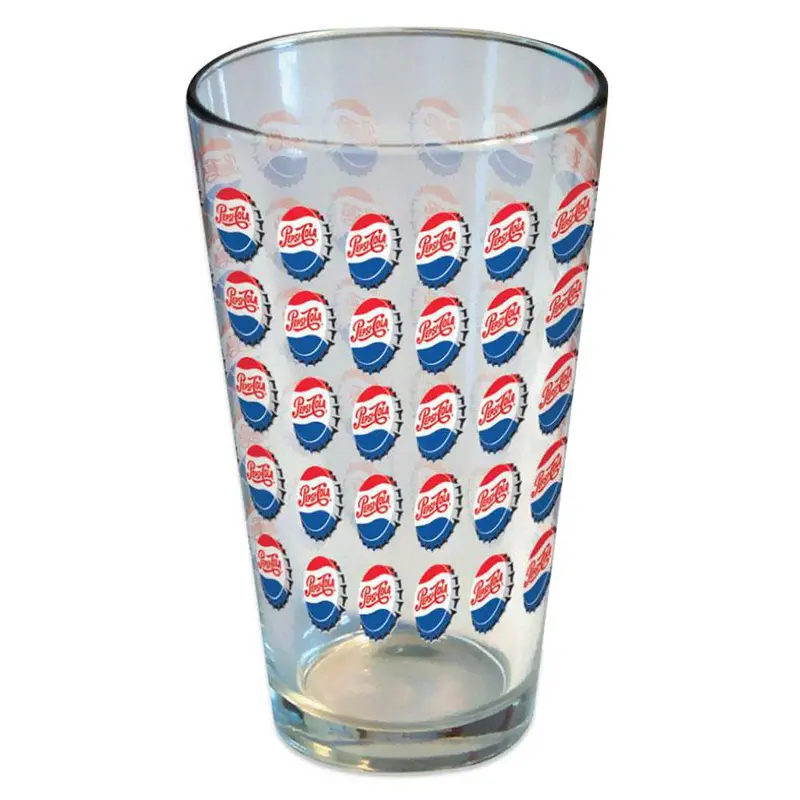 Pepsi - Bottle Cap Pint Glass