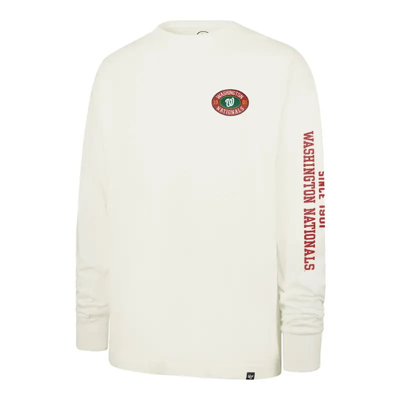 WASHINGTON NATIONALS TIDE SWEEP MONTAUK '47 FOUNDATION LONG SLEEVE TEE