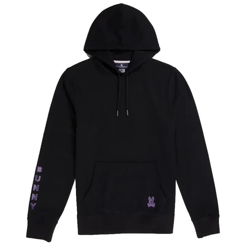 PSYCHO BUNNY SWEATER MEN B6H746X1FT BLK