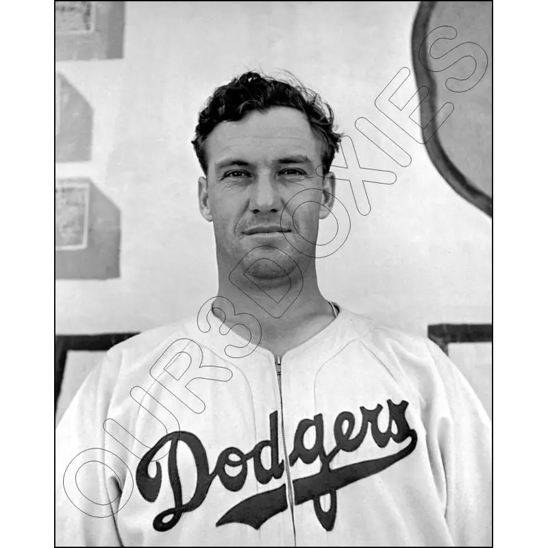 Arky Vaughan 8X10 Photo - 1942 Brooklyn Dodgers - 1410
