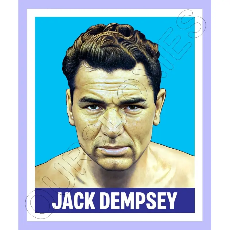 Jack Dempsey 1948 Leaf Custom Card - 3903