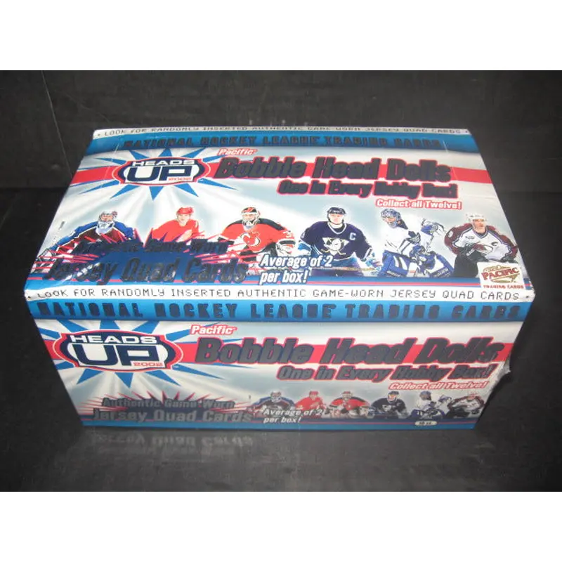 2001/02 Pacific Heads Up Bobble Head Hockey Box