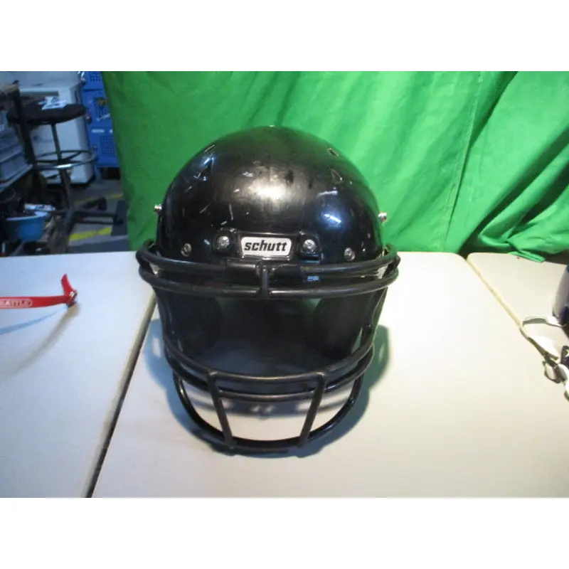 Used Schutt Recruit Hybrid Youth Medium Black Football Helmet 2019 Recertified